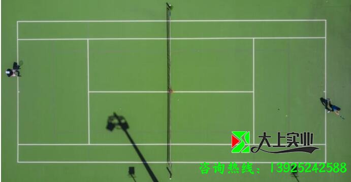 標(biāo)準(zhǔn)網(wǎng)球場(chǎng)尺寸、面積、畫線、地面材料說明
